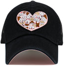 KBV1583 Love Dogs Meshback Ballcap - MiMi Wholesale