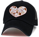 KBV1583 Love Dogs Meshback Ballcap - MiMi Wholesale