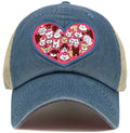 KBV1583 Love Dogs Meshback Ballcap - MiMi Wholesale