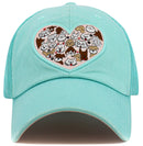 KBV1583 Love Dogs Meshback Ballcap - MiMi Wholesale