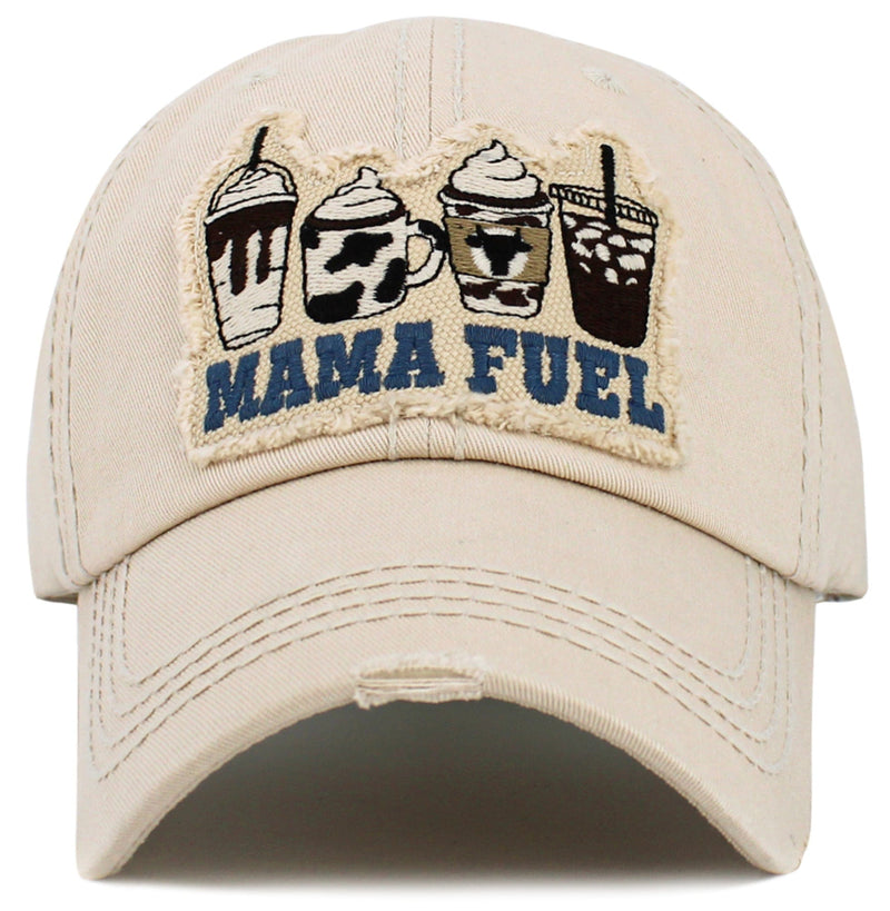 KBV1594 Mama Fuel Vintage Baseball Cap - MiMi Wholesale