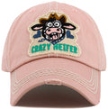 KBV1596 Crazy Heifer Vintage Baseball Cap - MiMi Wholesale