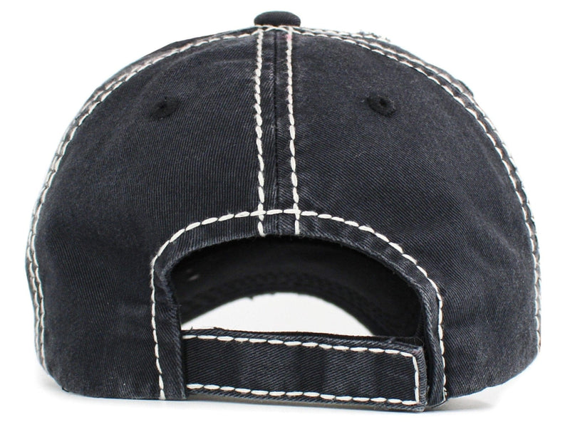 KBV1597 Not in the Mood Vintage Baseball Cap - MiMi Wholesale