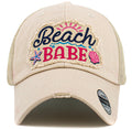 KBV1598 Shell Babe Meshback Baseball Cap - MiMi Wholesale