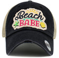 KBV1598 Shell Babe Meshback Baseball Cap - MiMi Wholesale