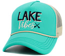 KBV1617 Lake Vibes Foam Trucker Mesh Cap - MiMi Wholesale