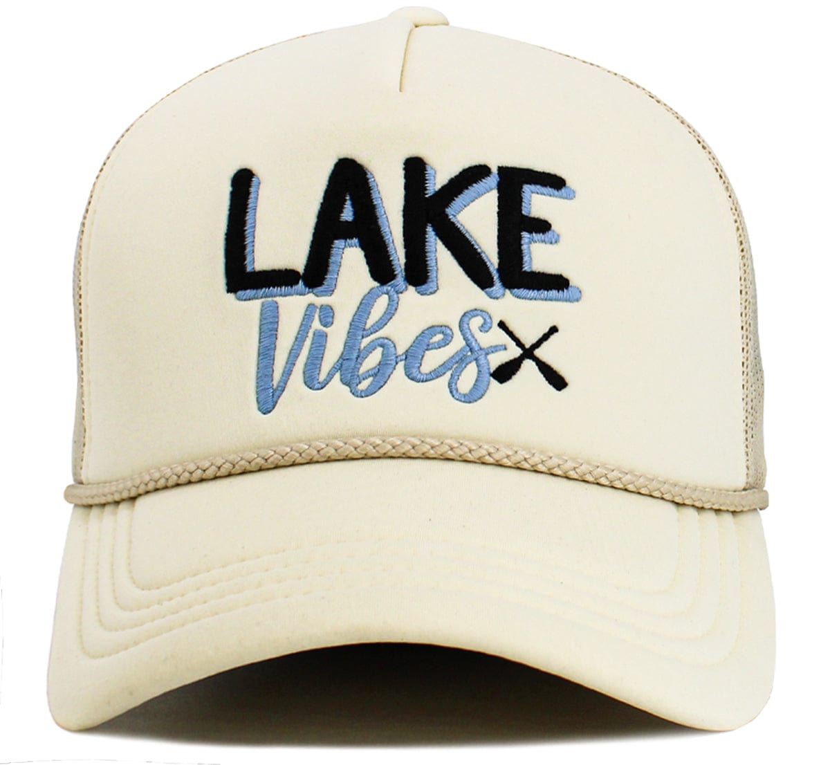 KBV1617 Lake Vibes Foam Trucker Mesh Cap - MiMi Wholesale