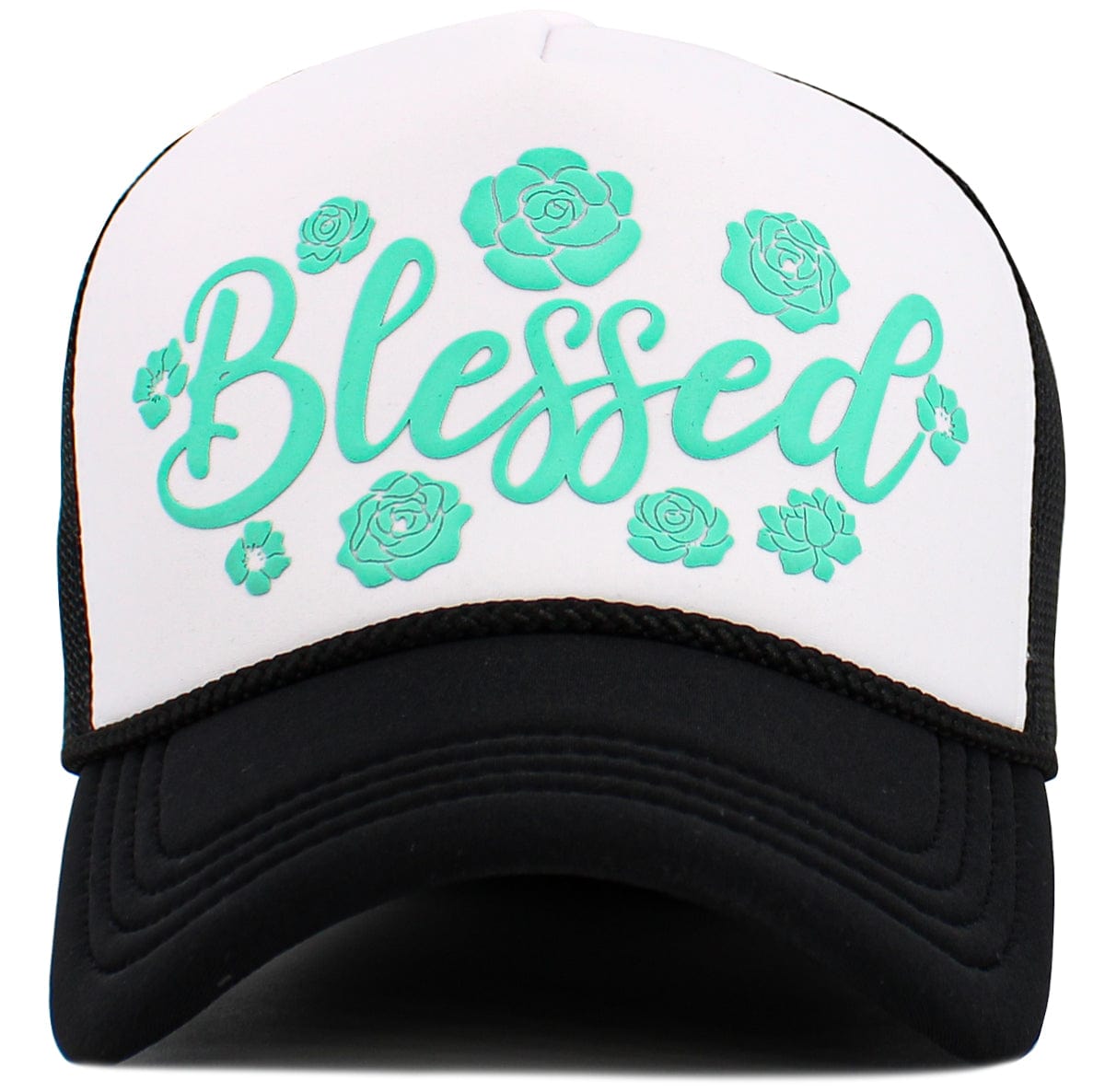 KBV1626 Blessed Foam Trucker Mesh Cap - MiMi Wholesale