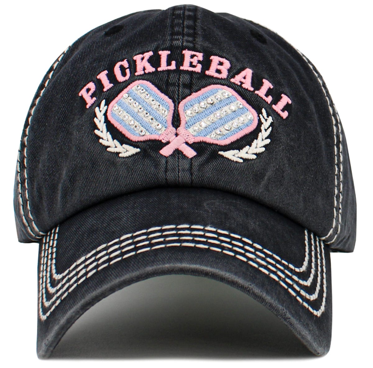 KBV1630 Pickleball Vintage Baseball Cap - MiMi Wholesale