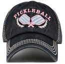 KBV1630 Pickleball Vintage Baseball Cap - MiMi Wholesale