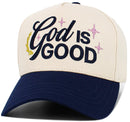 KBV1631 God is Good Five Panel Baseball Cap - MiMi Wholesale