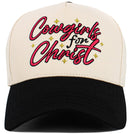 KBV1632 Cowgirls For Christ Five Panel Baseball Cap - MiMi Wholesale
