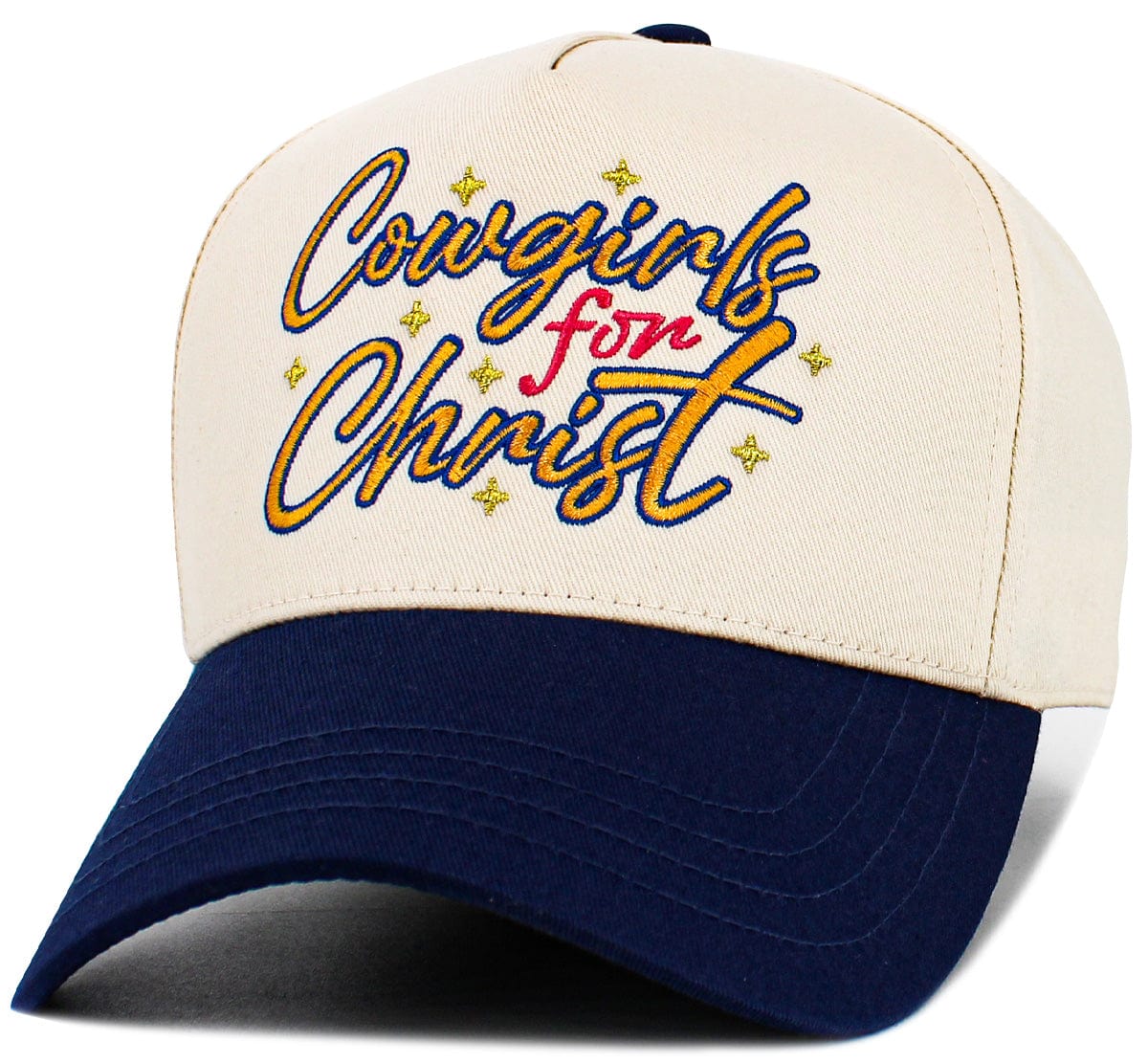 KBV1632 Cowgirls For Christ Five Panel Baseball Cap - MiMi Wholesale