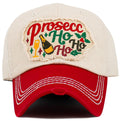KBV1634 Prosecc Ho Ho Ho Vintage Baseball Cap - MiMi Wholesale