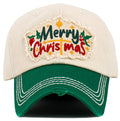 KBV1636 Merry Christmas Vintage Baseball Cap - MiMi Wholesale