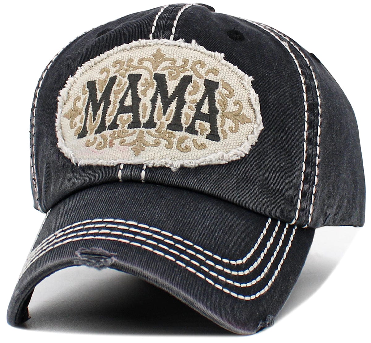KBV1637 MAMA Vintage Baseball Cap - MiMi Wholesale