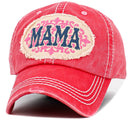 KBV1637 MAMA Vintage Baseball Cap - MiMi Wholesale