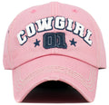 KBV1639 Cowgirl Vintage Baseball Cap - MiMi Wholesale