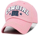 KBV1639 Cowgirl Vintage Baseball Cap - MiMi Wholesale