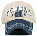 KBV1639 Cowgirl Vintage Baseball Cap - MiMi Wholesale