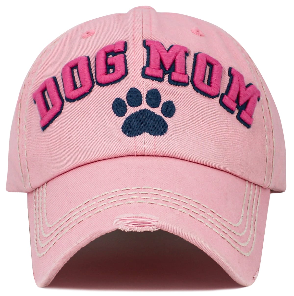 KBV1646 Dog Mom Paw Vintage Baseball Cap - MiMi Wholesale