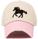 KBV1649 Horse Vintage Baseball Cap - MiMi Wholesale