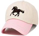 KBV1649 Horse Vintage Baseball Cap - MiMi Wholesale