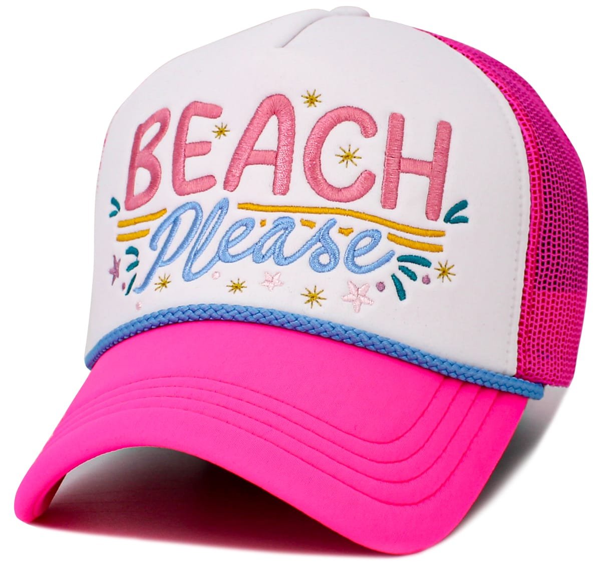 KBV1652 Beach Please Vintage Baseball Cap - MiMi Wholesale