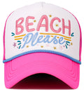 KBV1652 Beach Please Vintage Baseball Cap - MiMi Wholesale