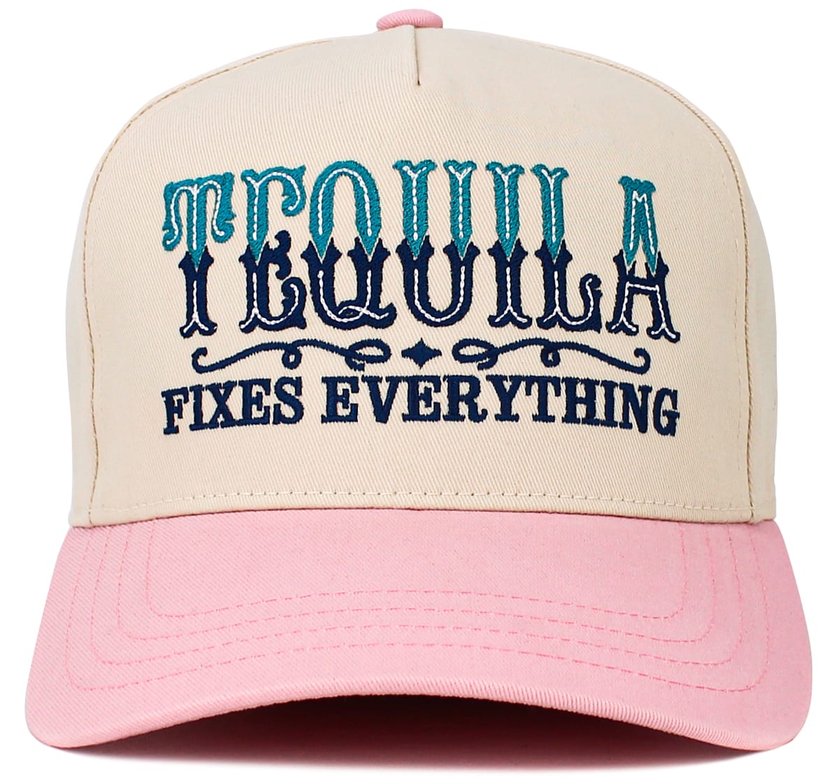 KBV1653 Tequila Fixes Everything Vintage Baseball Cap - MiMi Wholesale
