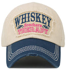 KBV1654 Whiskey Southern Therapy Vintage Baseball Cap - MiMi Wholesale