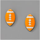 KE1000 Football Gameday Post Earrings - MiMi Wholesale
