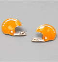 KE1001 Football Helmet Gameday Post Earrings - MiMi Wholesale