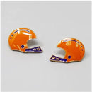 KE1001 Football Helmet Gameday Post Earrings - MiMi Wholesale