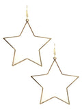 KE8768 Star Earrings - MiMi Wholesale