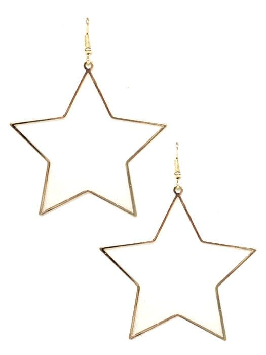 KE8768 Star Earrings - MiMi Wholesale