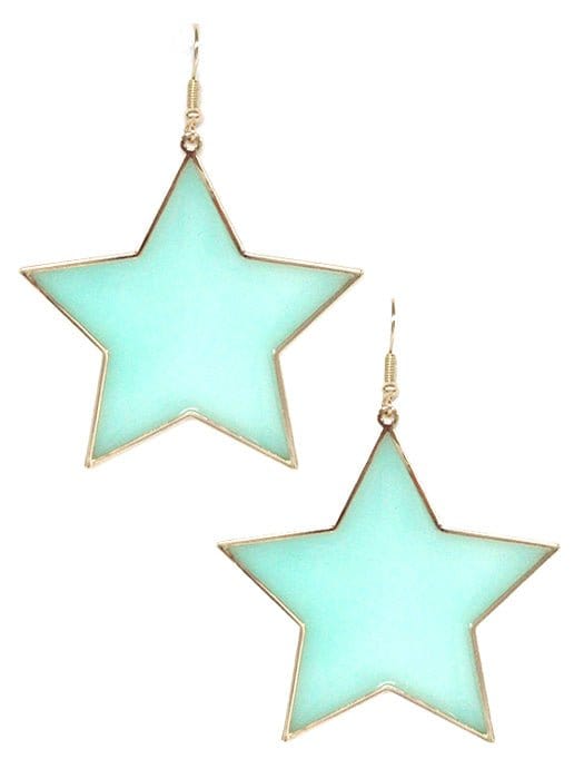 KE8768 Star Earrings - MiMi Wholesale
