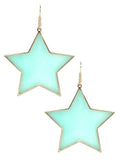 KE8768 Star Earrings - MiMi Wholesale