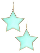 KE8768 Star Earrings - MiMi Wholesale