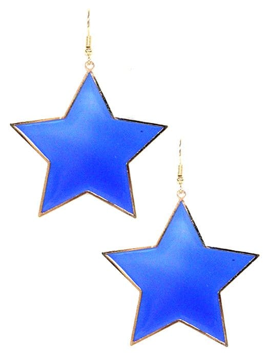 KE8768 Star Earrings - MiMi Wholesale