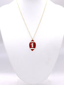 KN1000 Game Day Football Pendant Necklace - MiMi Wholesale