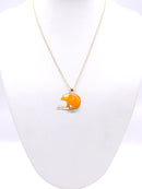 KN1001 Game Day Football Helmet Pendant Necklace - MiMi Wholesale