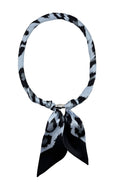 KNSS408 Animal Print Scarf Necklace - MiMi Wholesale