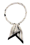 KNSS411 Chain Print Scarf Necklace - MiMi Wholesale