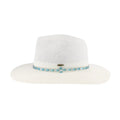 KP017 C.C Brand Bris Rhinestone Bugle Bead Panama Hat - MiMi Wholesale