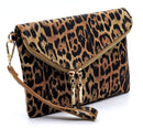 LE023 Sienna Leopard Print Envelope Crossbody Bag - MiMi Wholesale