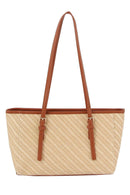 LHU507-Z Loretta Straw Tote Bag - MiMi Wholesale