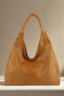 LMC002 Braided Handle Hobo Tote Bag - MiMi Wholesale