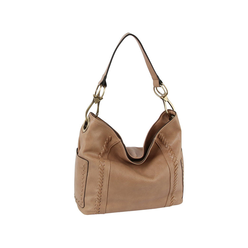 LMD026 Gracie Whipstitch Hobo Bag - MiMi Wholesale