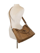 LMD039 Tracy Tassel Stitch Satchel - MiMi Wholesale